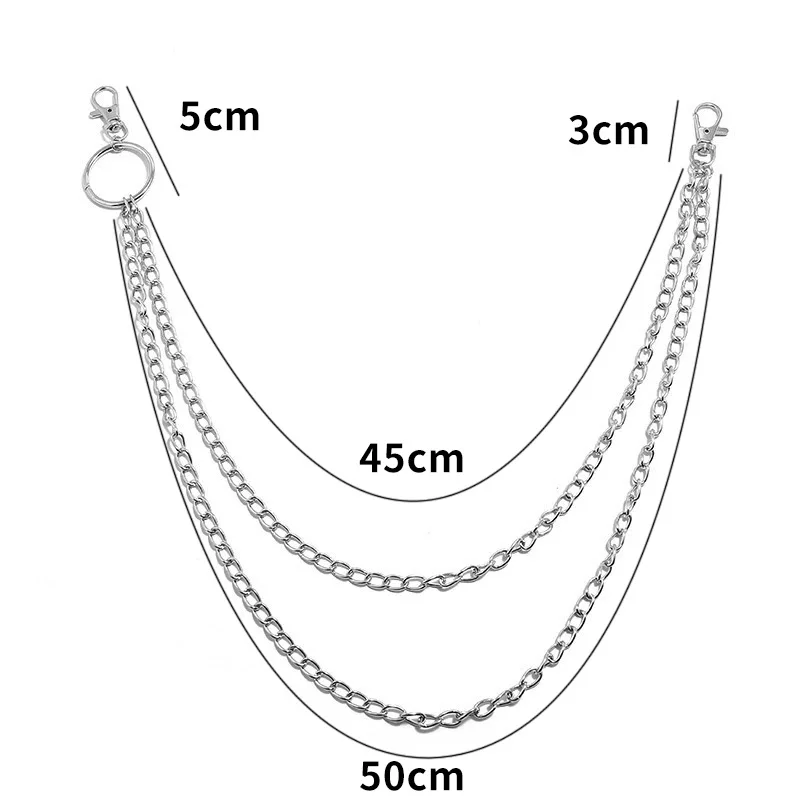 Metal Belt Chain HipHop Rock P - огляд і ціна Body Jewelry Retainers