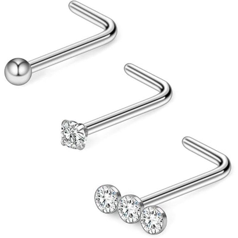 3PCS 20G Surgical Steel Triple - огляд і ціна Body Jewelry Surgical Steel
