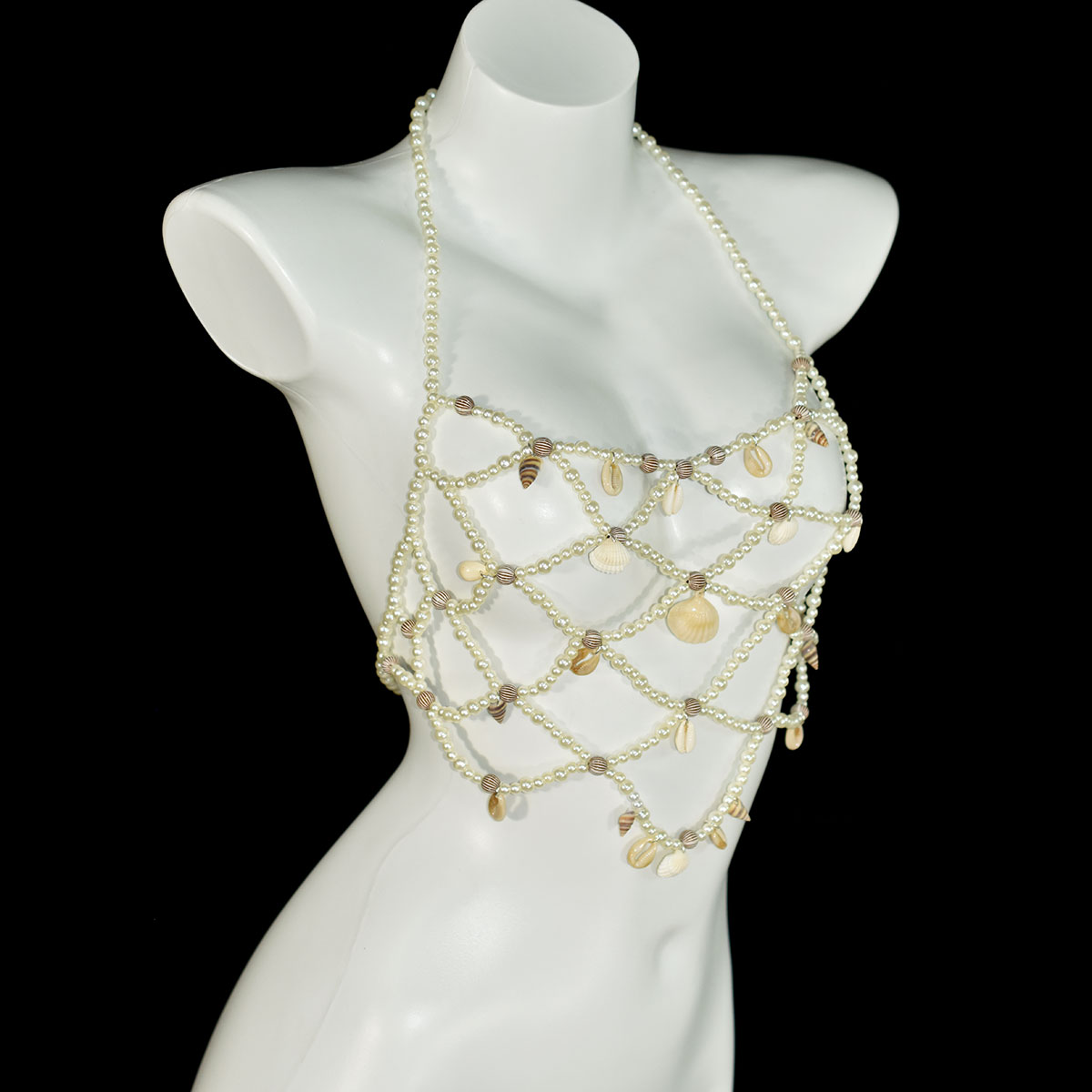 Fashion Imitation Pearl Bra Wa - огляд і ціна Body Jewelry Retainers