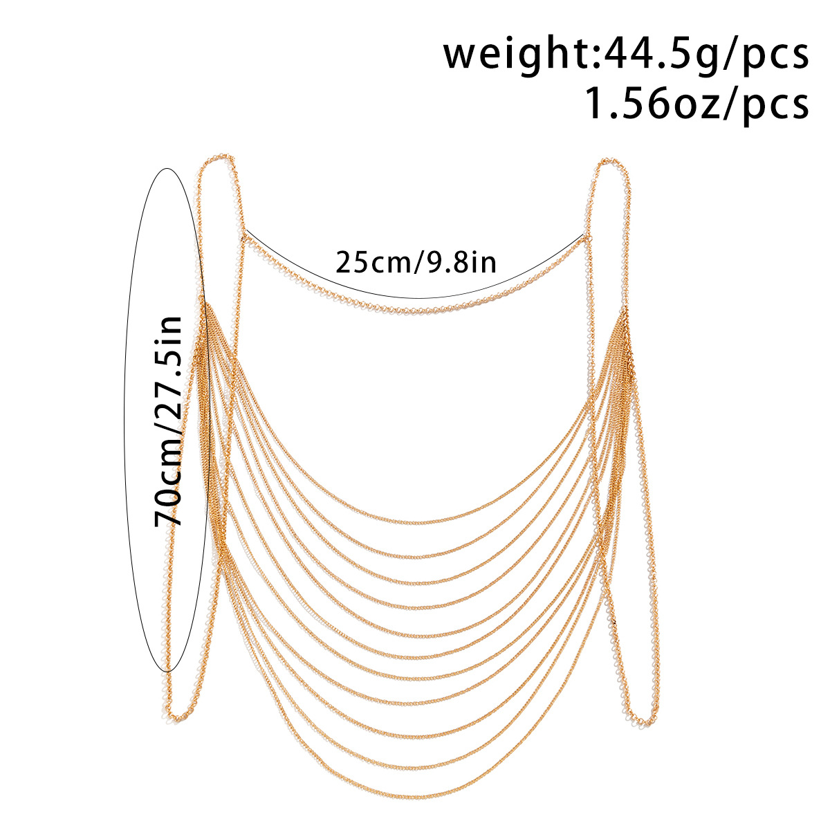 Classic Multi layered Tassel B - огляд і ціна Body Jewelry Retainers