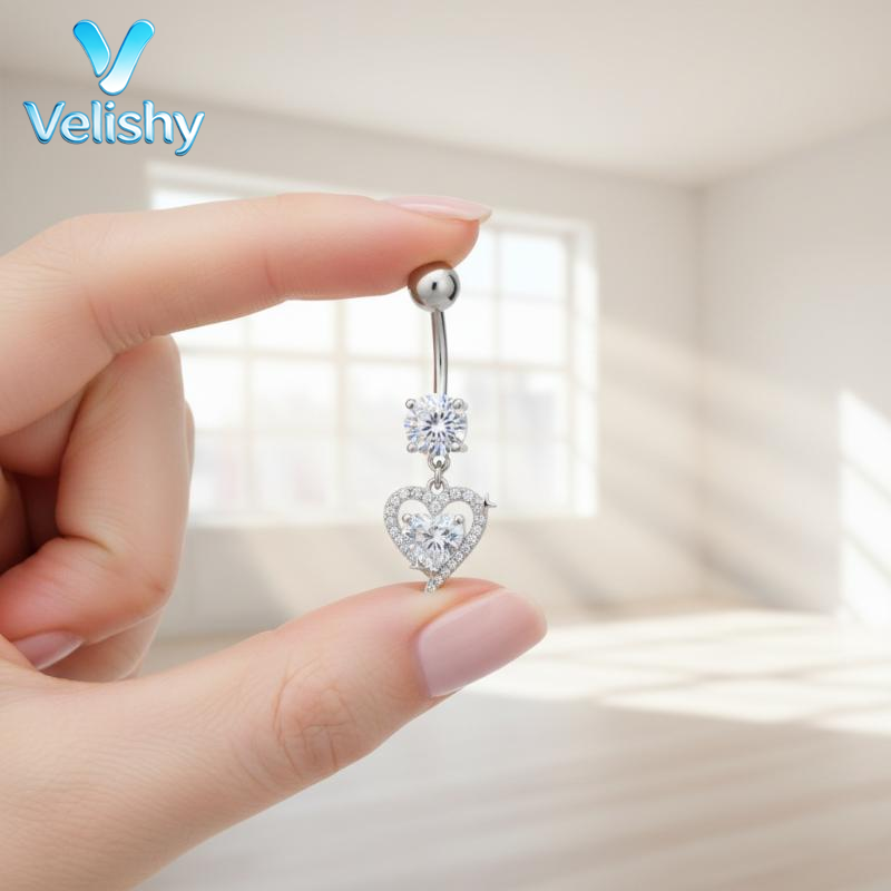 Surgical Steel Dangle Belly Bu - огляд і ціна Body Jewelry Surgical Steel
