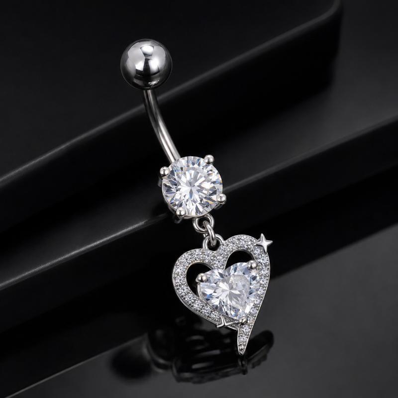 Surgical Steel Dangle Belly Bu - огляд і ціна Body Jewelry Surgical Steel