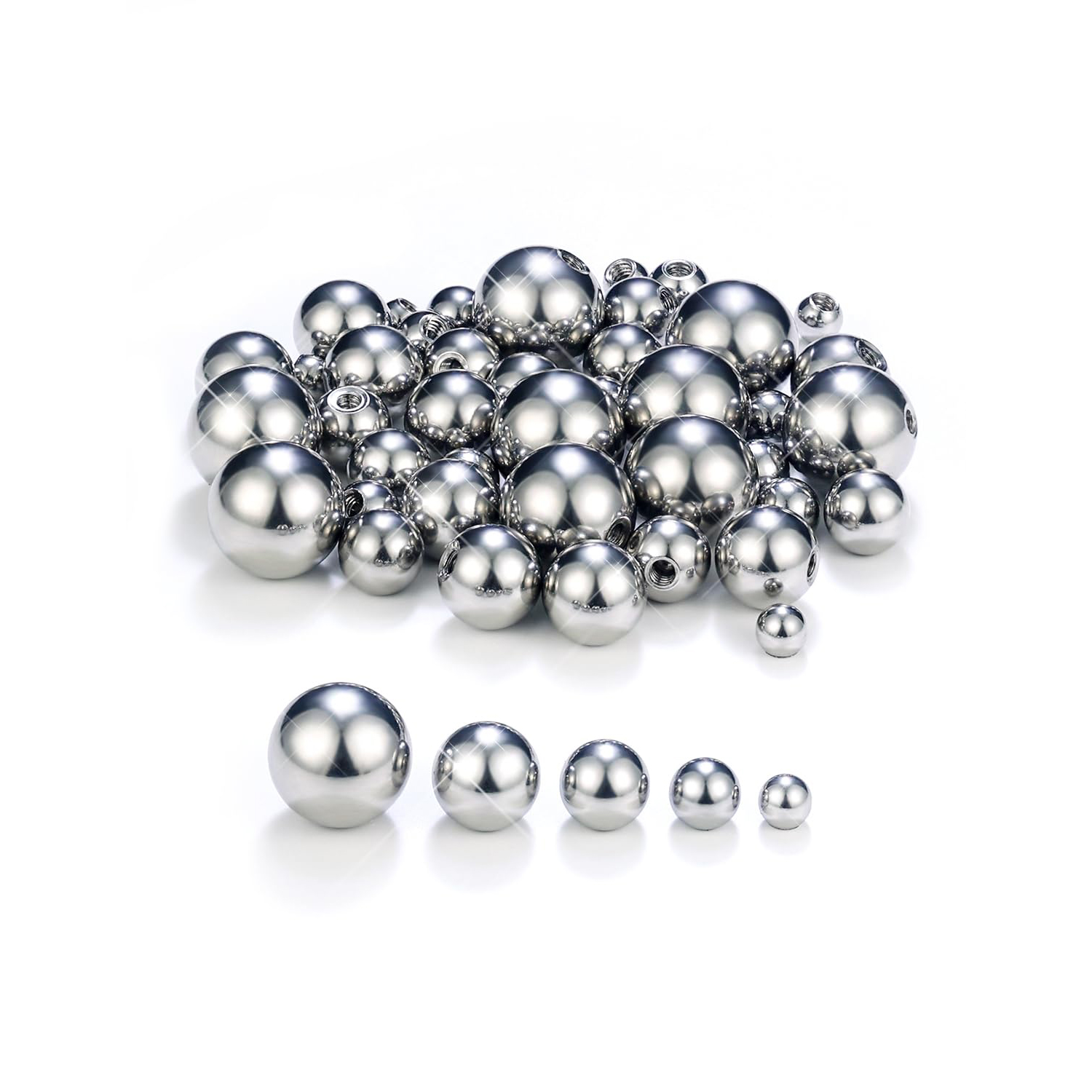 14G 3mm 4mm 5mm 6mm 8mm Extern - огляд і ціна Body Jewelry Replacement Ball