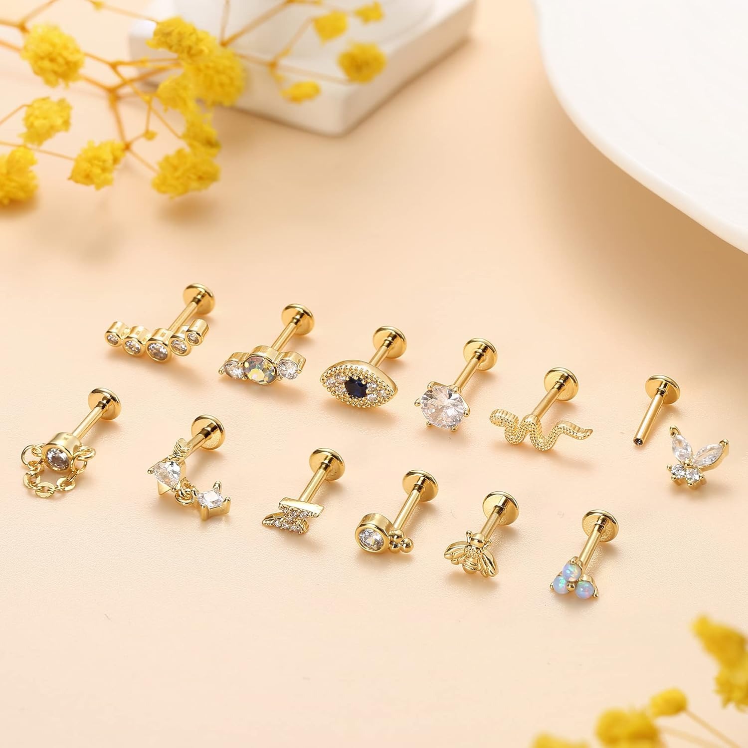 Bobisty 1Pc Cartilage Earrings - огляд і ціна Body Jewelry Surgical Steel