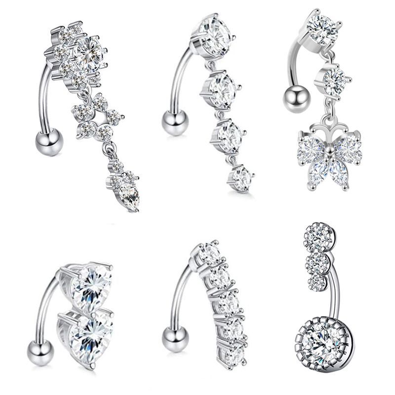 Belly Button Ring Dangle Belly - огляд і ціна Body Jewelry Surgical Steel