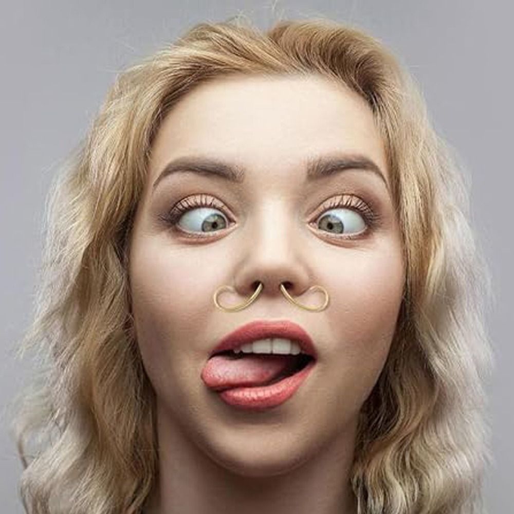 Piercing Jewelry Mustache Sept - огляд і ціна Body Jewelry Surgical Steel