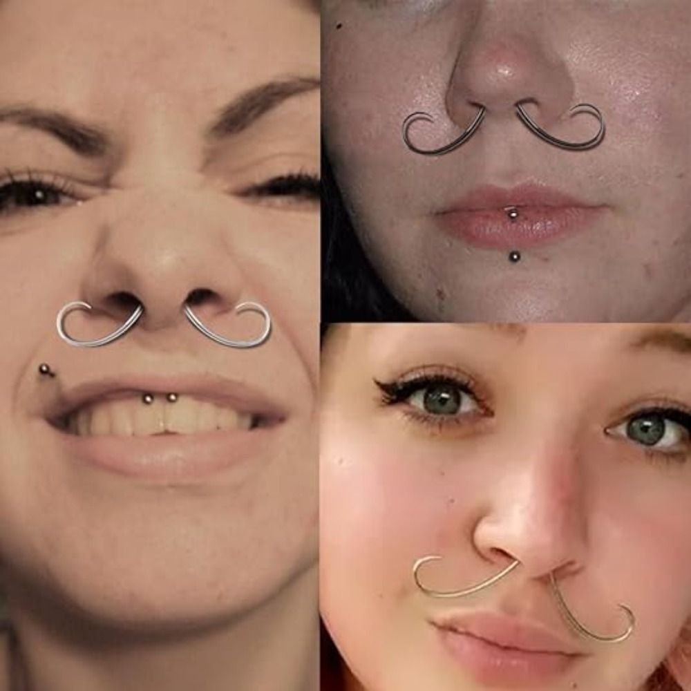 Piercing Jewelry Mustache Sept - огляд і ціна Body Jewelry Surgical Steel