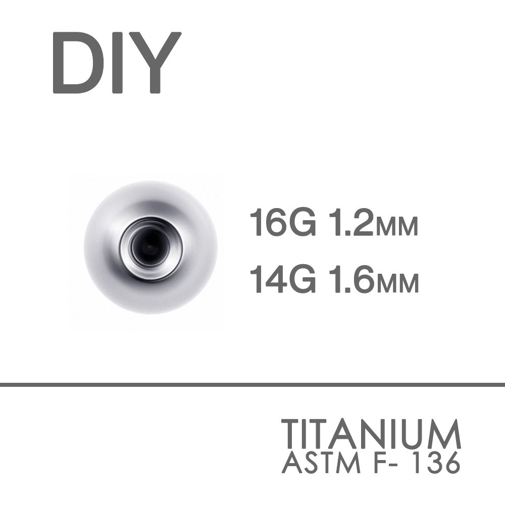 10pc Titanium Replacement Spar - огляд і ціна Body Jewelry Replacement Ball