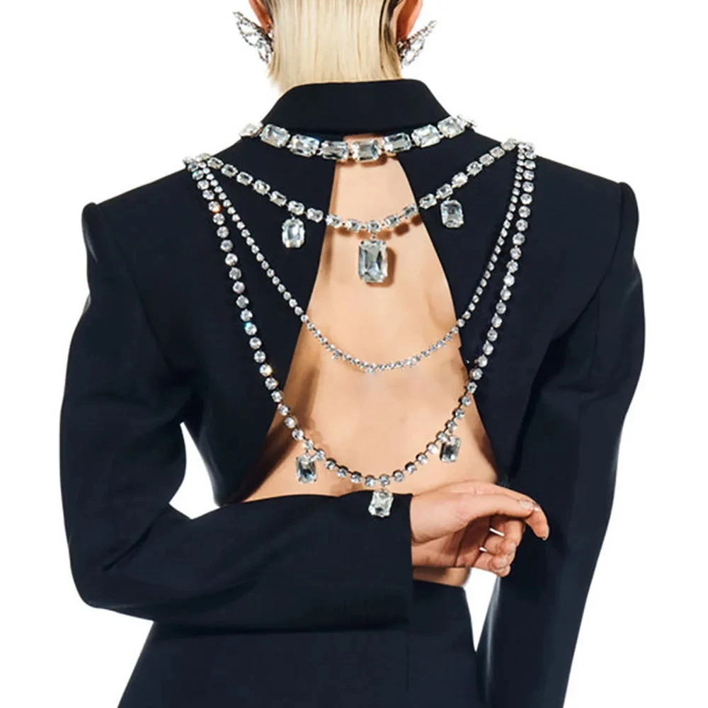 Shine Rhinestone Long Tassel B - огляд і ціна Body Jewelry Retainers