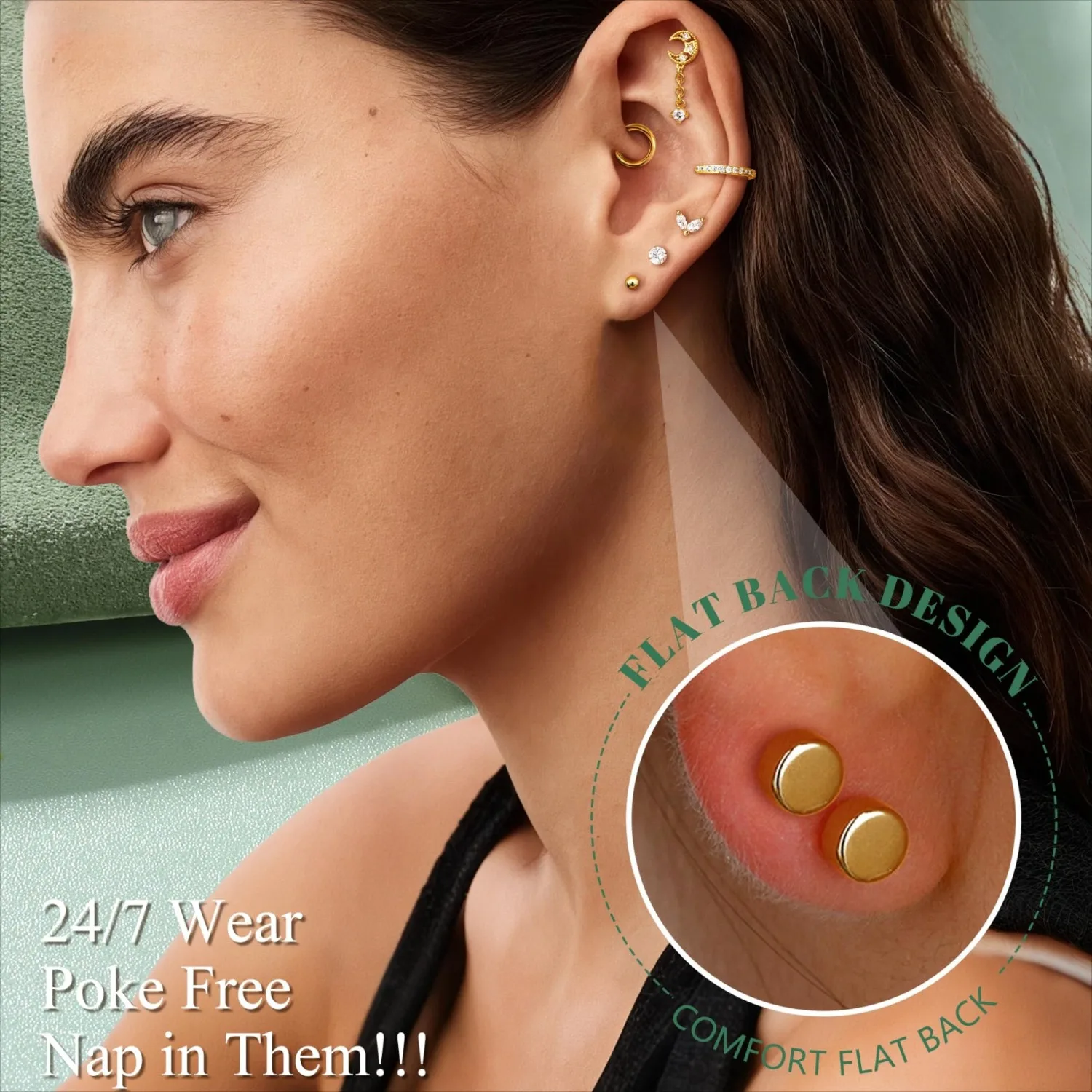 16 Gauge Cartilage Earrings fo - огляд і ціна Body Jewelry Surgical Steel